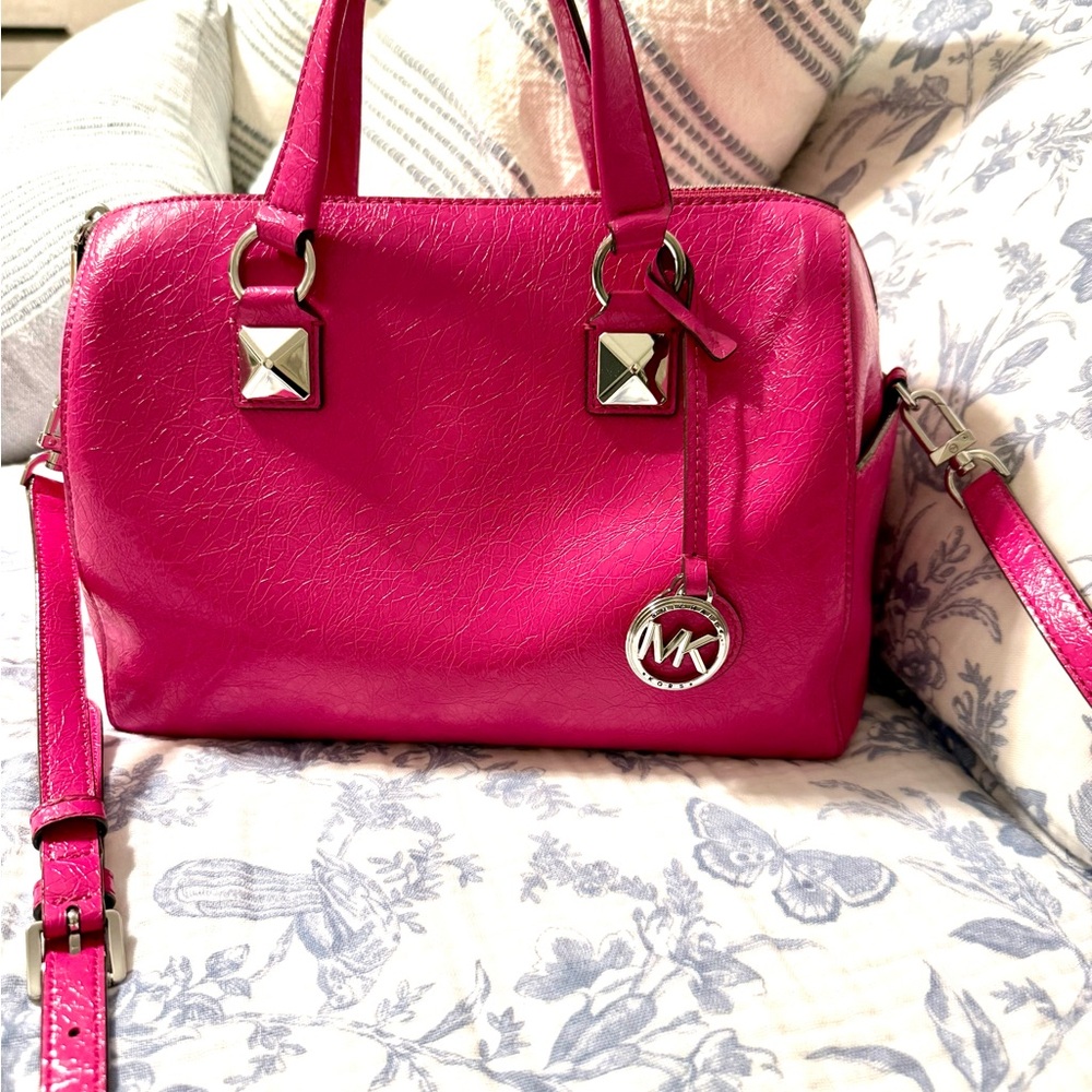 Michael Kors Fuchsia Satchel